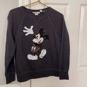 Light Black Mickey Sweatshirt